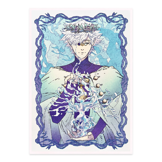 Qifrey's Sorrow - Riso Print