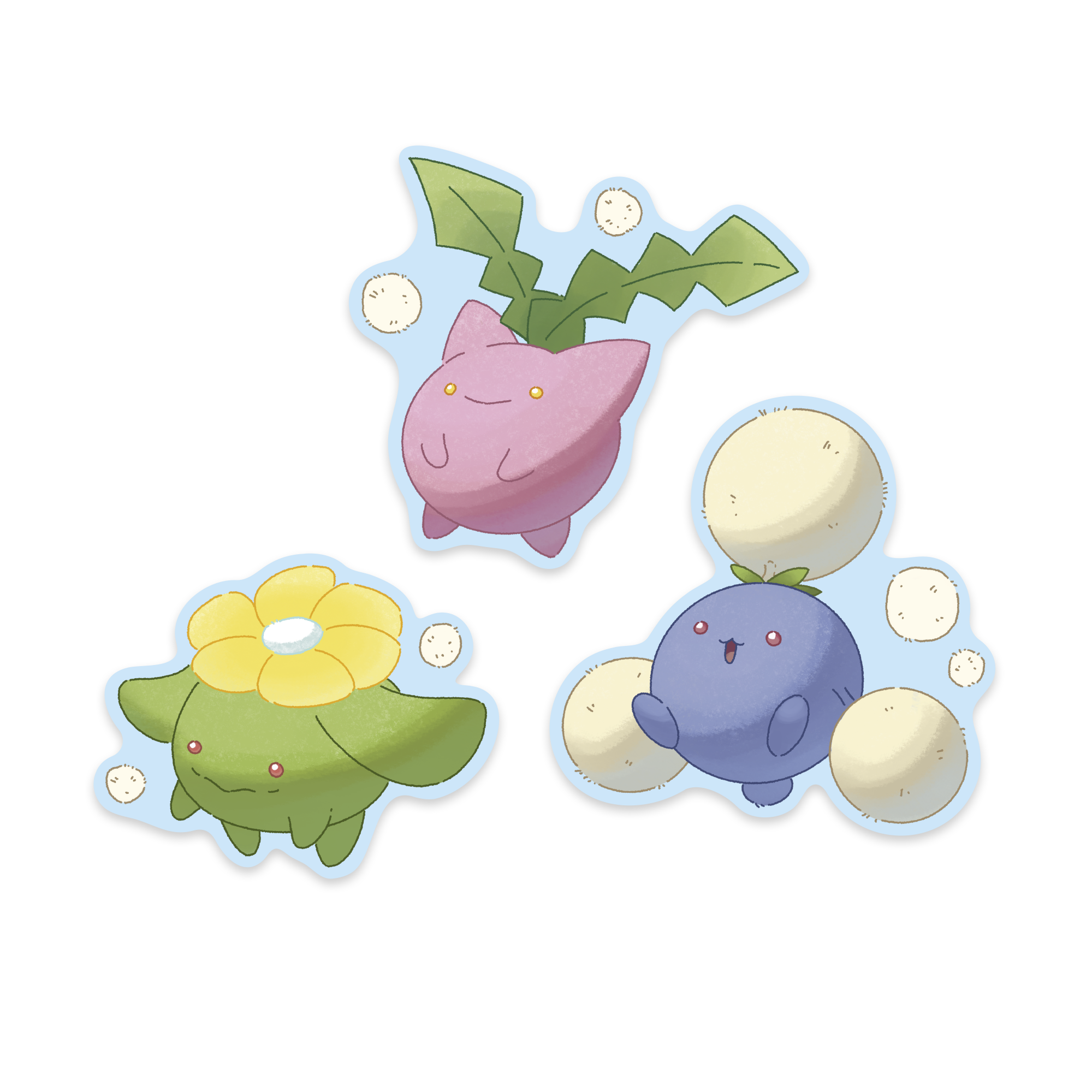 Pollen Sticker Pollen Pokemon Stickers – Saefern Shop