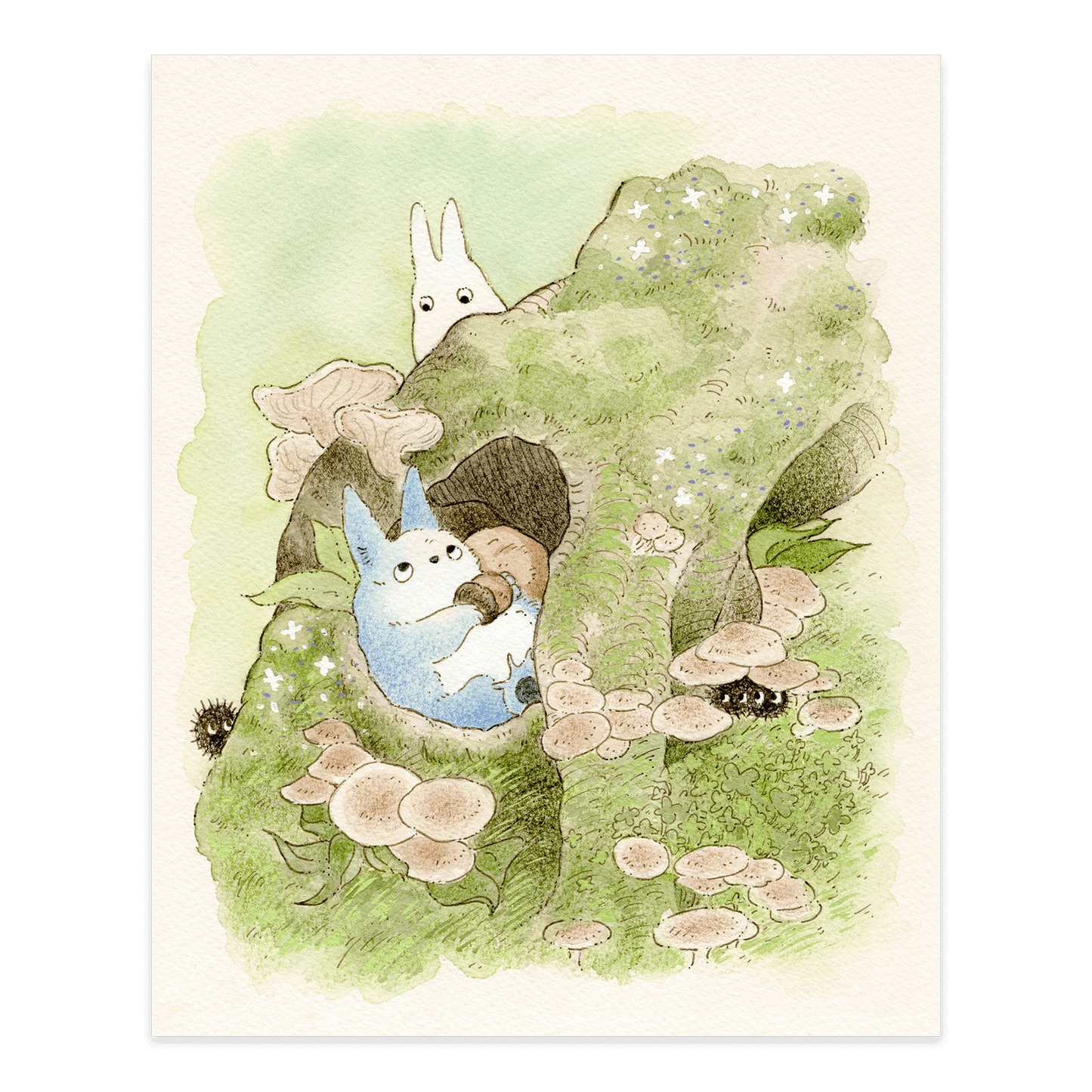 A Little Rest Art Print