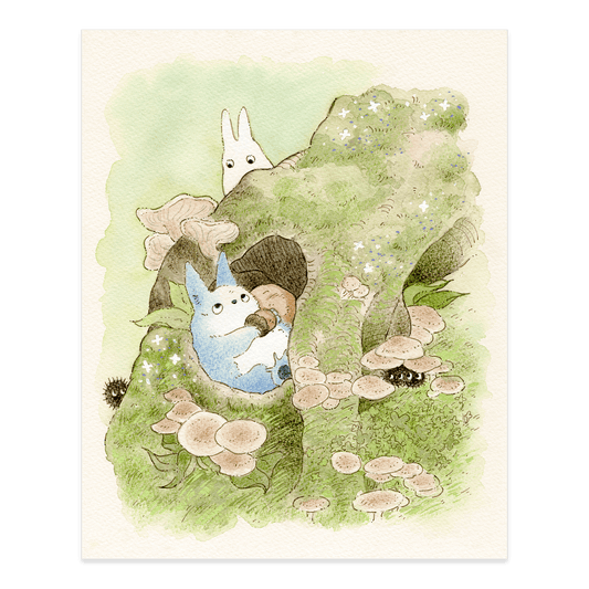 A Little Rest Art Print